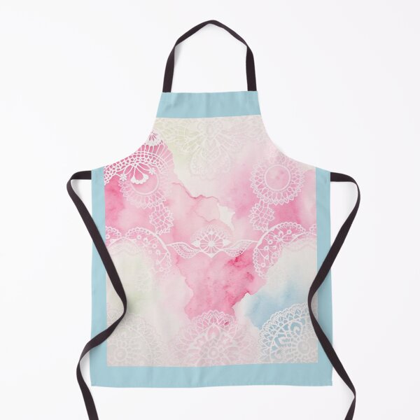 Item preview, White Lace Watercolor Lace Pattern designed and sold by Sachie's Studio.