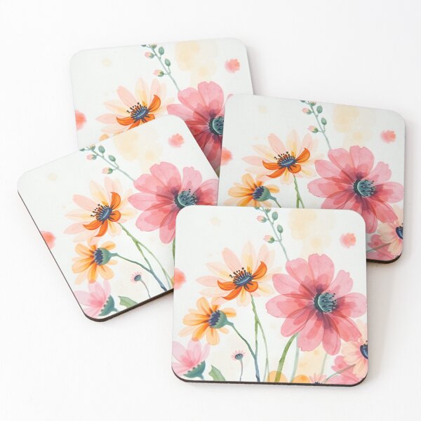 Item preview, Watercolor Blooms Little Flowers designed and sold by Sachie's Studio.