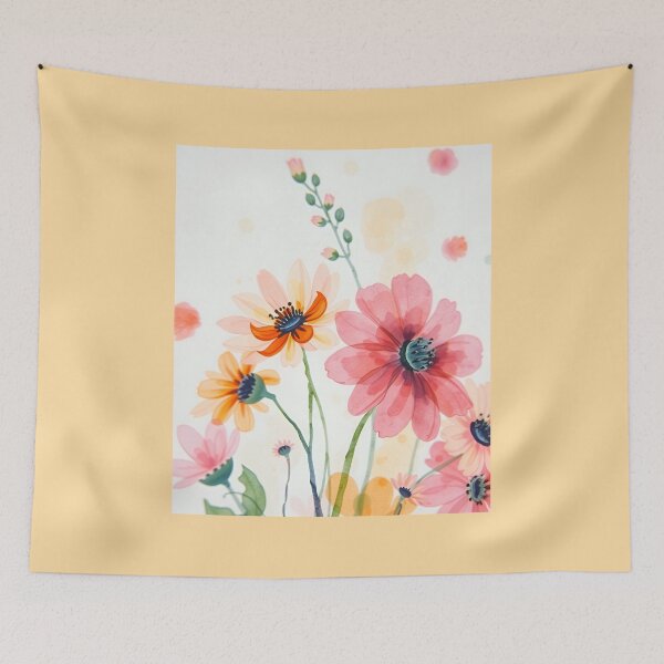 Item preview, Watercolor Blooms Little Flowers designed and sold by Sachie's Studio.