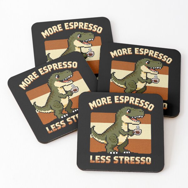 Item preview, More Espresso Less Depresso coffee lovers  designed and sold by Style2Vie.