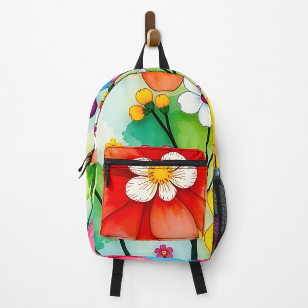 Item preview, Vibrant Watercolor Little Flowers designed and sold by Sachie's Studio.