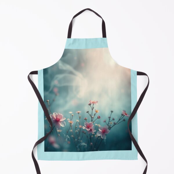 Item preview, Pink Flowers in Mist Little Flowers designed and sold by Sachie's Studio.