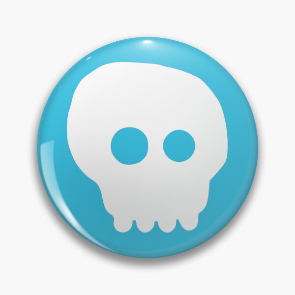 Item preview, Crude Toothy Skull - Edgy Black and White Skeleton Graphic, Dark Humor Tee & Sticker designed and sold by octozap.