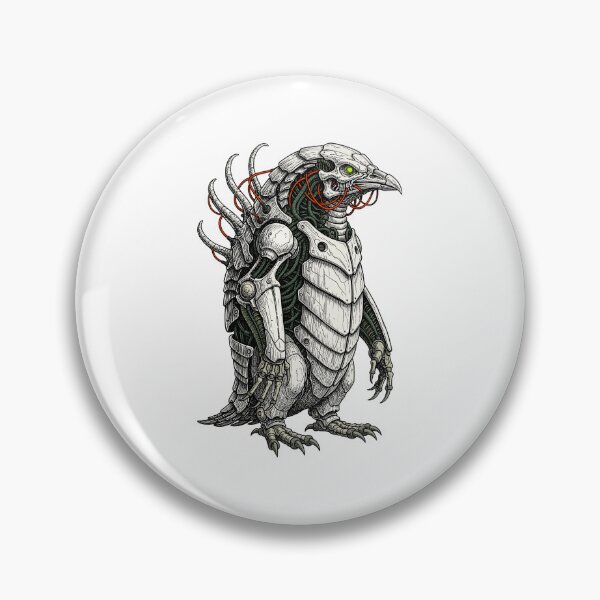 Item preview, The cyborg Penguin designed and sold by krabbaraban.