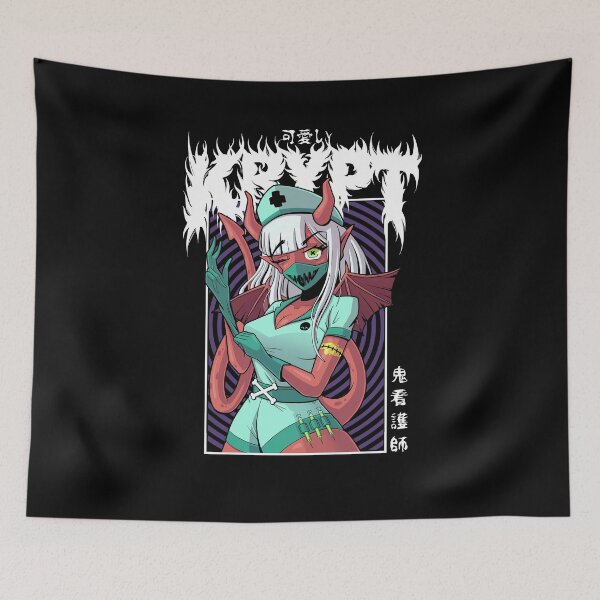 Item preview, Succubus Nurse Anime - Kawaii Krypt designed and sold by KawaiiKrypt.