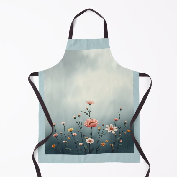 Item preview, Pastel Flowers and Stormy Skies Little Flowers designed and sold by Sachie's Studio.