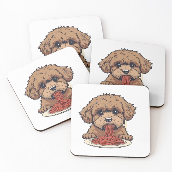 Item preview, More Spaghetti Less Upsetti: Maltipoo designed and sold by OscarArtistry.