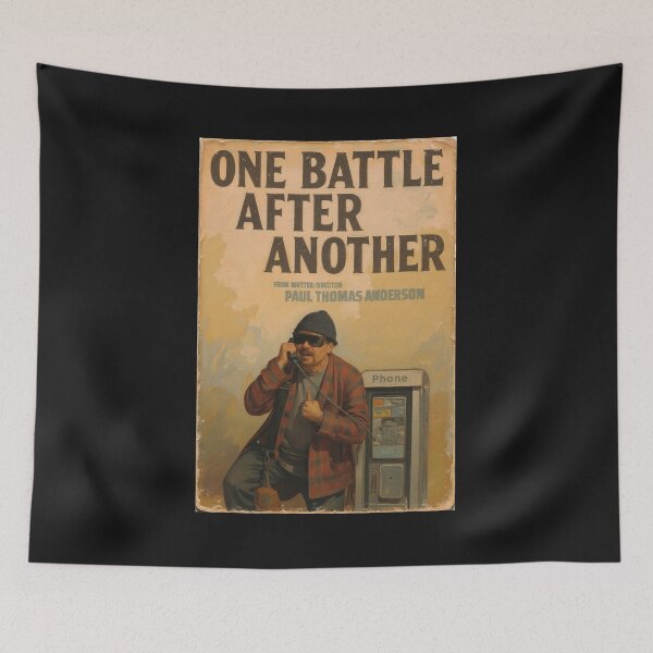 Item preview, One Battle After Another movie poster designed and sold by PatyEmiko.