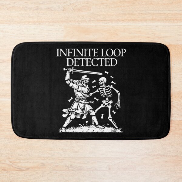 Item preview, Knight Fighting Skeleton Loop designed and sold by SignumShop.