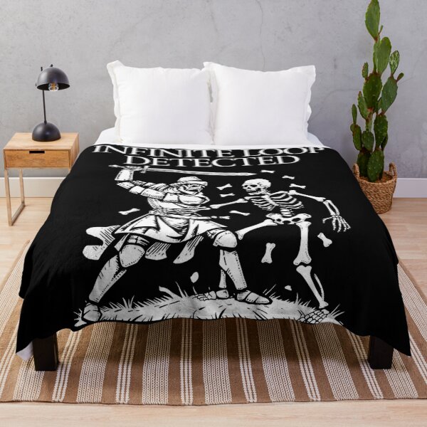 Item preview, Knight Fighting Skeleton Loop designed and sold by SignumShop.