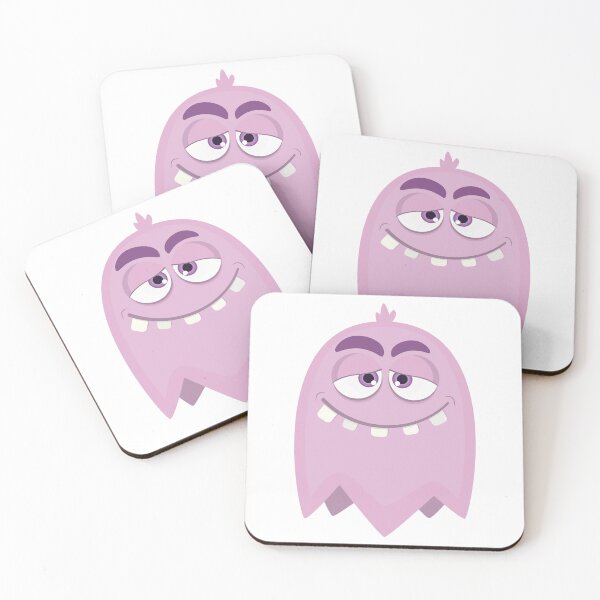 Item preview, Cute Pink Monster Ghost designed and sold by Captain Creative.