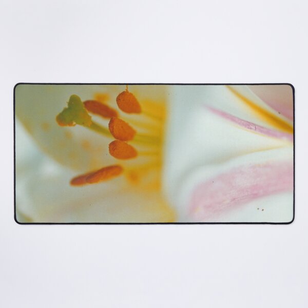 Item preview, White Lily Flower Zoomed  designed and sold by Lily Rose Doodle.