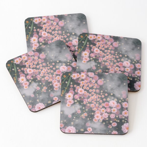 Item preview, Misty Pink Floral Field Little Flowers designed and sold by Sachie's Studio.