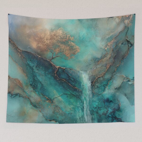 Item preview, Gilded Veil Falls designed and sold by riquishop.