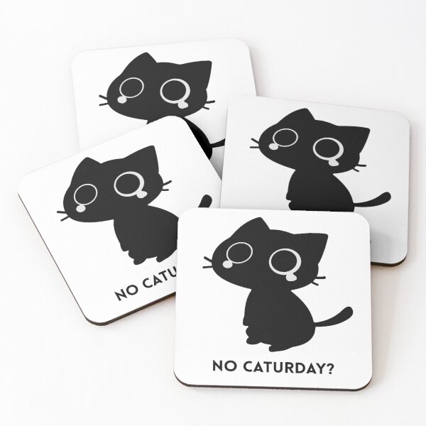 Item preview, No Caturday? designed and sold by ErbilK.