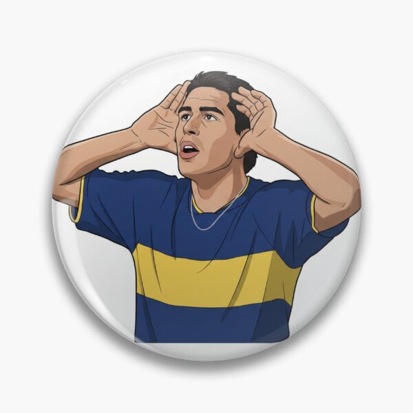 Item preview, Juan Román Riquelme - "Topo Gigio" Celebration designed and sold by ARTEDEPORTE.
