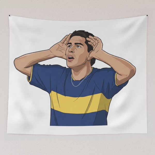 Item preview, Juan Román Riquelme - "Topo Gigio" Celebration designed and sold by ARTEDEPORTE.