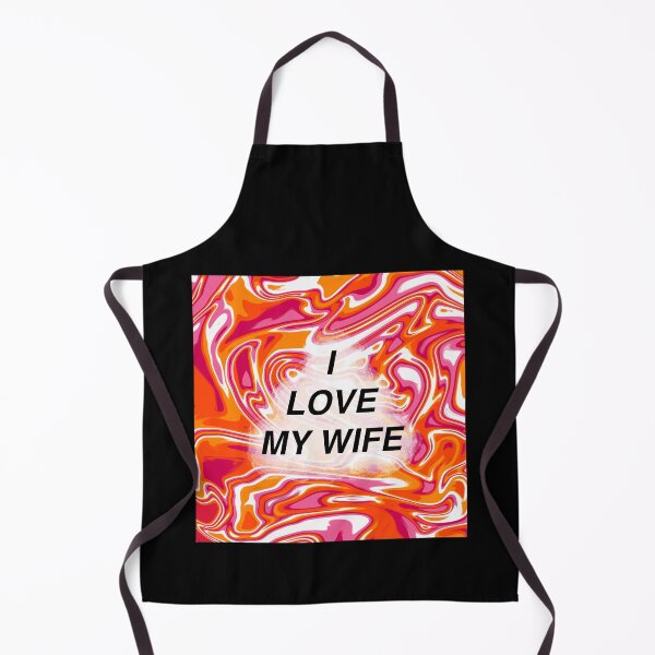 Item preview, I Love My Wife(Lesbian Pride) designed and sold by artist-wanna-be.