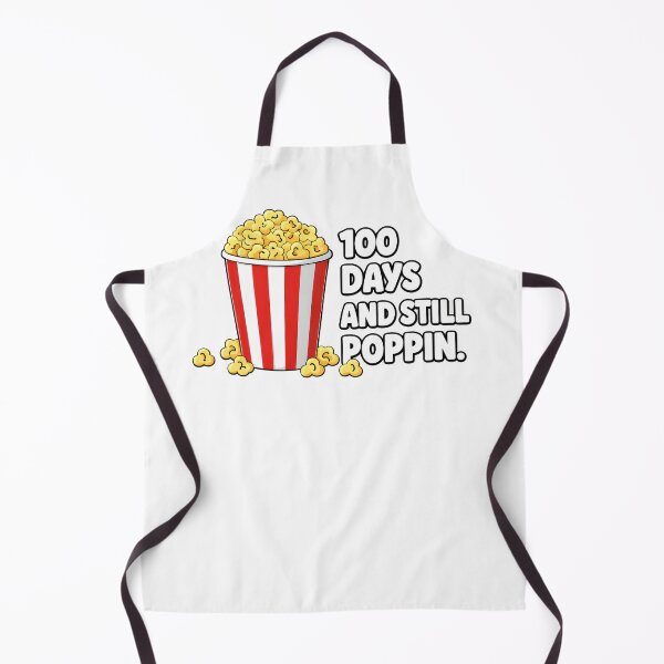 Item preview, 100 Days And Still Poppin Simple Classic Red Stripe Popcorn 100th Day Of School Teacher Shirt designed and sold by JaaCreativeShop.