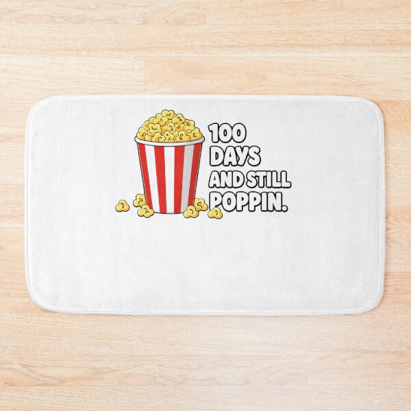 Item preview, 100 Days And Still Poppin Simple Classic Red Stripe Popcorn 100th Day Of School Teacher Shirt designed and sold by JaaCreativeShop.