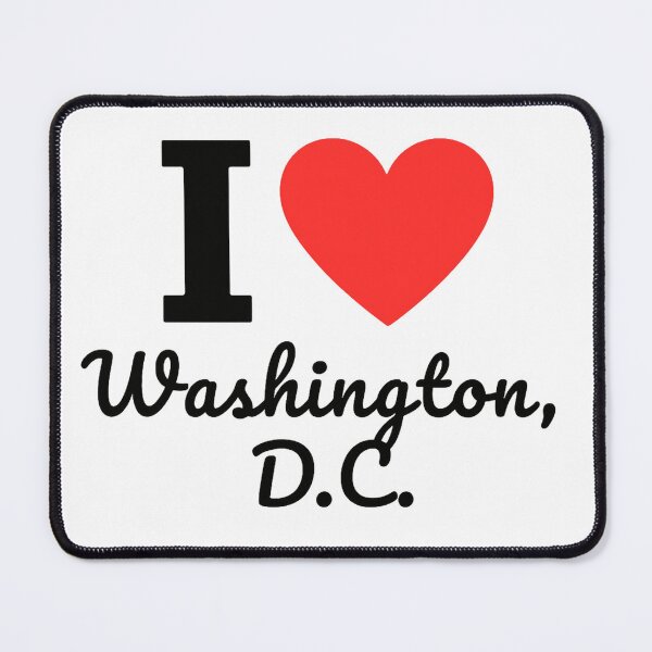Item preview, I Love Washington DC | Patriotic Urban Typography | Celebrating the Nation’s Capital designed and sold by PaintedPixels01.