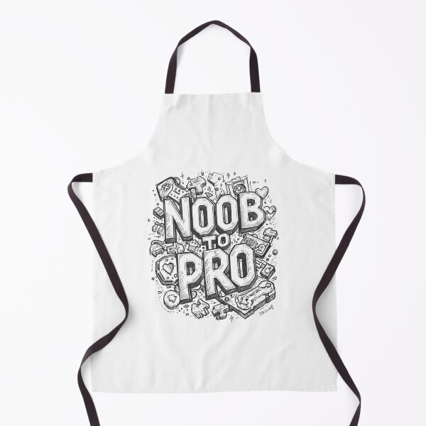 Item preview, Noob to pro gamer slogan designed and sold by CleanDecor.