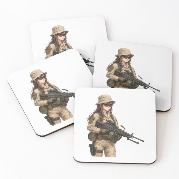 Item preview, Machine Gun Girl designed and sold by RAWLIFEGRAPHIC.