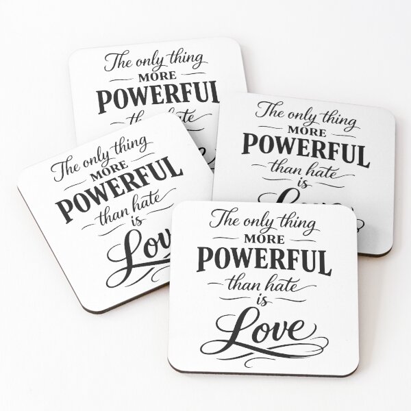 Item preview, The Only Thing More Powerful Than Hate Is Love designed and sold by D4nnyBoiArt.