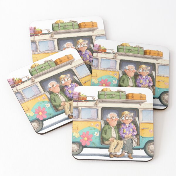 Item preview, Two people share a moment in a van designed and sold by anytka.