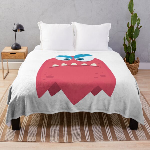 Item preview, Cute Red Monster Ghost designed and sold by Captain Creative.