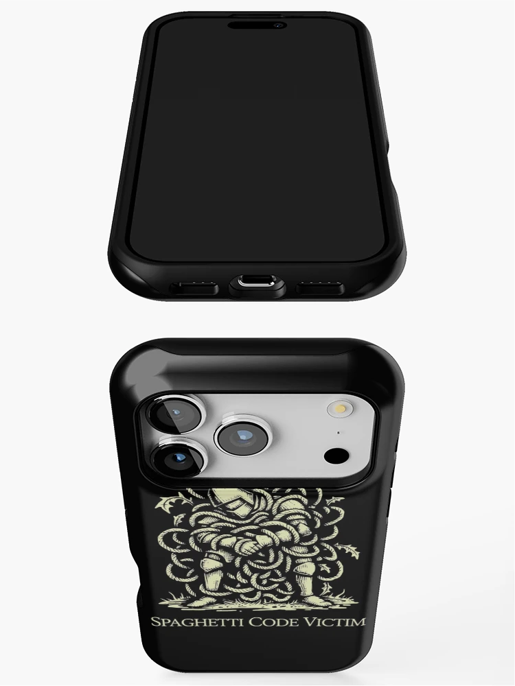 Thumbnail 3 of 4, iPhone Case, Knight Tangled In Ropes Code designed and sold by SignumShop.