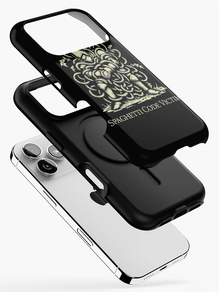 Thumbnail 2 of 4, iPhone Case, Knight Tangled In Ropes Code designed and sold by SignumShop.
