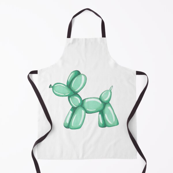 Item preview, aqua balloon dog designed and sold by thecamillest.