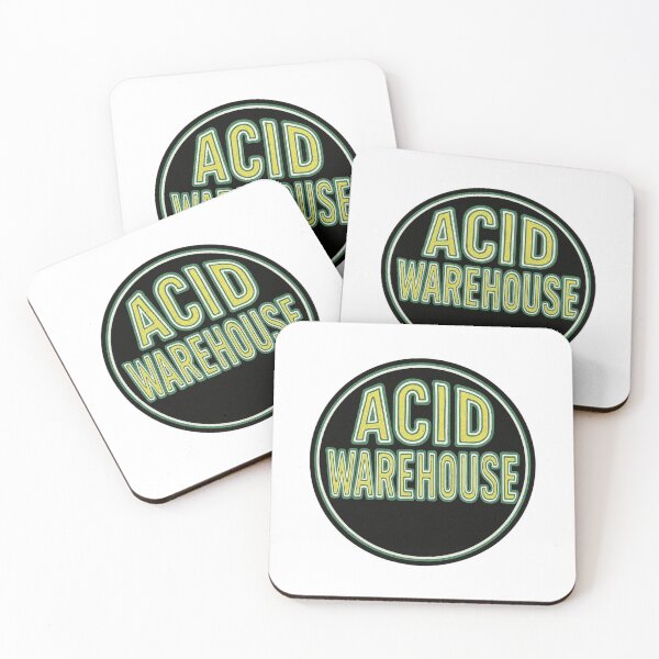 Item preview, Acid Warehouse Techno Rave Typography Underground Design designed and sold by |TRSSHOP|.