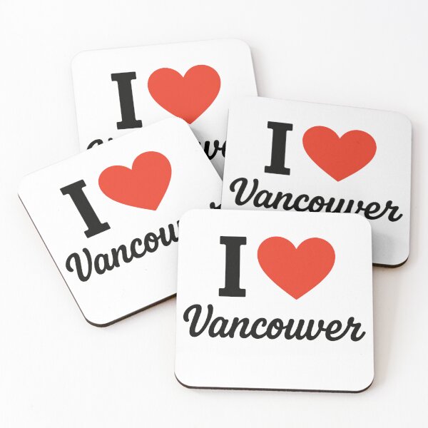 Item preview, I Love Vancouver | Pacific Northwest Typography | Celebrating Vancouver Pride & Culture designed and sold by PaintedPixels01.