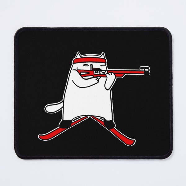 Item preview, Biathlon cat designed and sold by eri-morie.