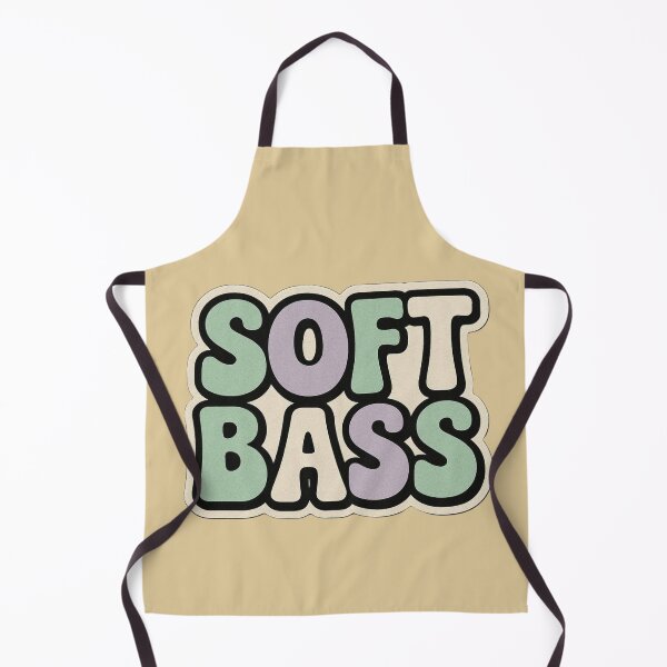 Item preview, Soft Bass Chill Electronic Typography Minimal Music Art designed and sold by |TRSSHOP|.