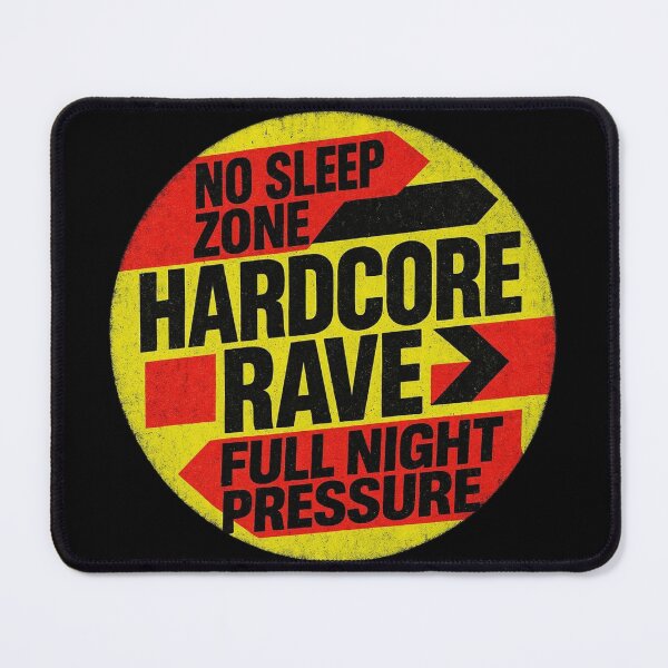 Item preview, Hardcore Rave Industrial Techno Typography Poster Style designed and sold by |TRSSHOP|.