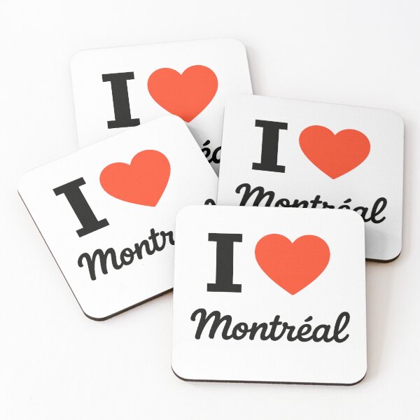 Item preview, I Love Montreal | Urban Canadian Typography | Celebrating Montreal Pride & Culture designed and sold by PaintedPixels01.