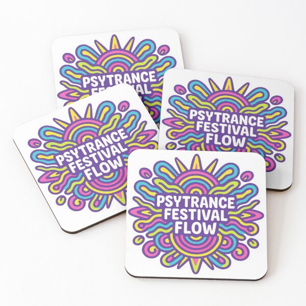 Item preview, Psytrance Festival Flow Psychedelic Mandala Rave Art designed and sold by |TRSSHOP|.