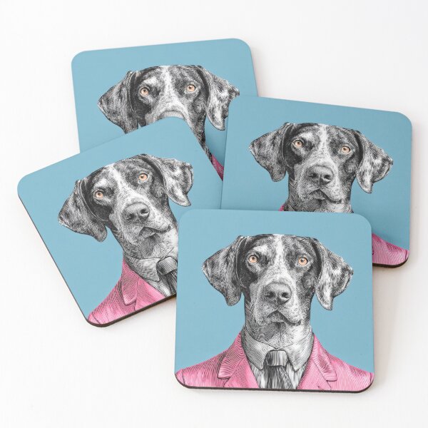 Item preview, Dog in a suit poses for a portrait designed and sold by anytka.