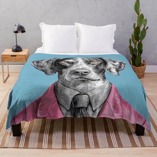 Item preview, Dog in a suit poses for a portrait designed and sold by anytka.