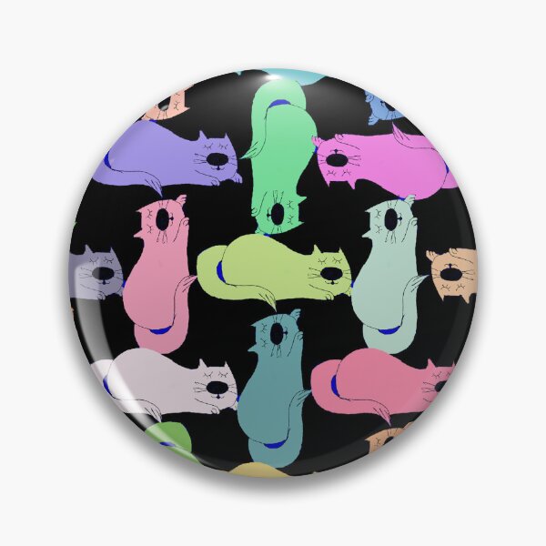 Item preview, interwoven cats!   designed and sold by Roshi-R.