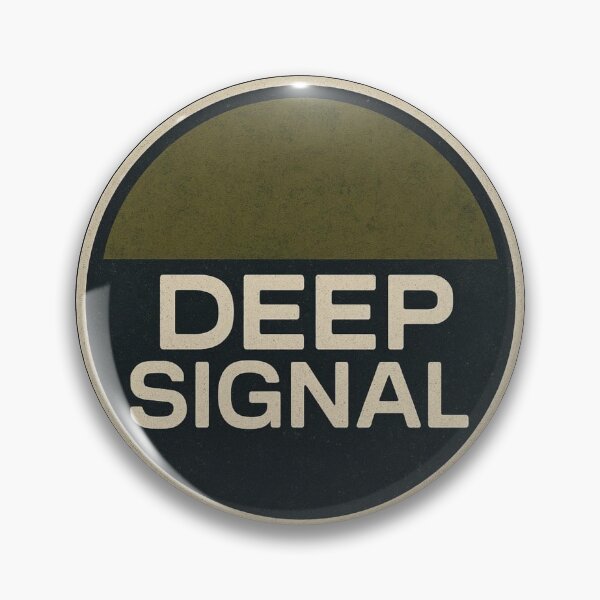 Item preview, Deep Signal Minimal Techno Underground Bass Art designed and sold by |TRSSHOP|.