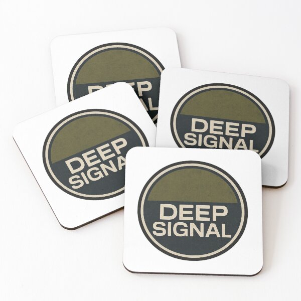 Item preview, Deep Signal Minimal Techno Underground Bass Art designed and sold by |TRSSHOP|.