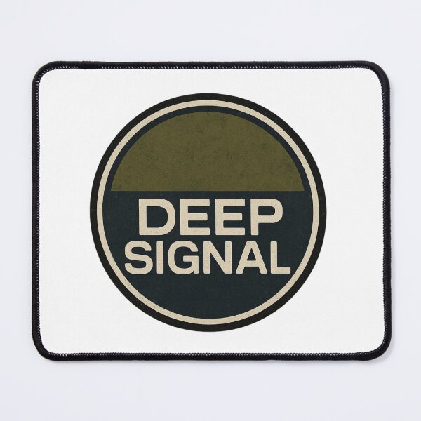 Item preview, Deep Signal Minimal Techno Underground Bass Art designed and sold by |TRSSHOP|.