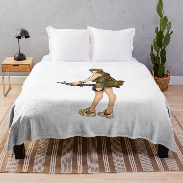 Item preview, Machine Gun Girl designed and sold by RAWLIFEGRAPHIC.