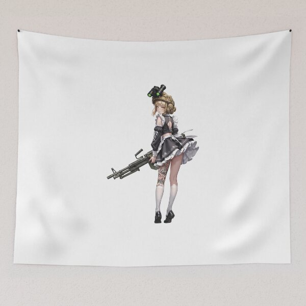 Item preview, Machine Gun Girl designed and sold by RAWLIFEGRAPHIC.