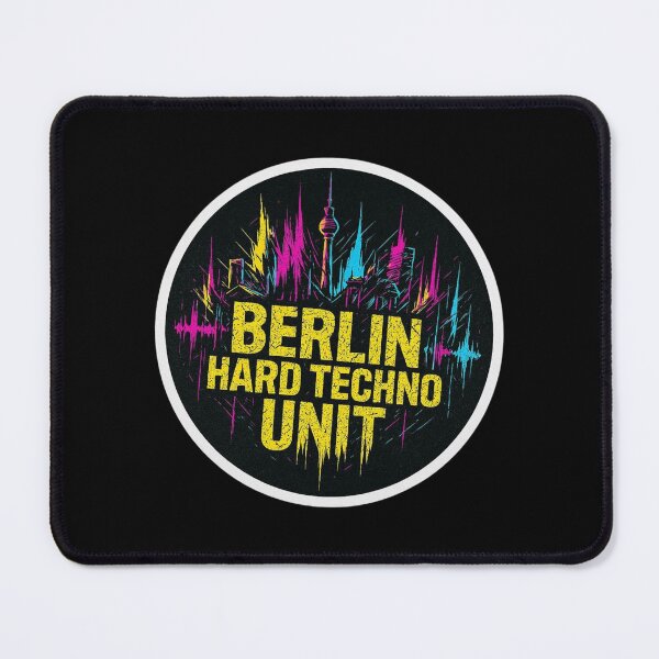 Item preview, Berlin Hard Techno Unit Urban Rave City Art designed and sold by |TRSSHOP|.