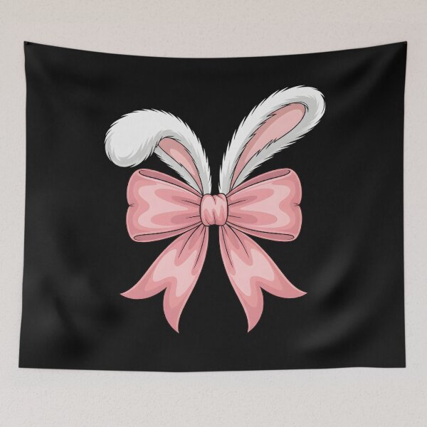 Item preview, Coquette Bow Bunny Ears Cute Ribbon Rabbit Easter Women Girls designed and sold by clothesy7.